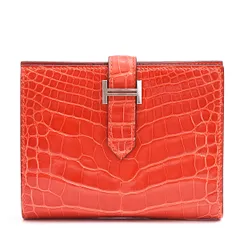⭐️ 極美品 エルメス ベアン コンパクト 折り財布 シェーブル レッド 鑑定済 2025年最新】エルメス ベアンコンパクトの人気アイテム - メルカリ