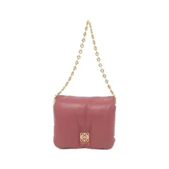 美品✩LOEWE　ゴヤ　ハンドバッグ　Goya　サーモンピンク系 美品✩LOEWEゴヤハンドバッグGoyaサーモンピンク系