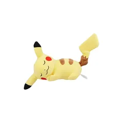 【特価商品】ポケモンセンターオリジナル ぬいぐるみ おねむりピカチュウ 17×11.5×24(H×W×D:)