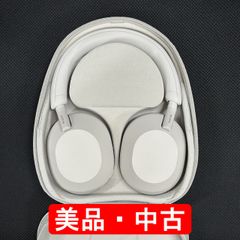 【美品・中古（保証書付き）】SONY WH-1000XM5S ヘッドホン シルバー