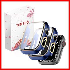 【送料無料】 41mm_Blue/Gold 2pack 【2枚】TEMEDO A