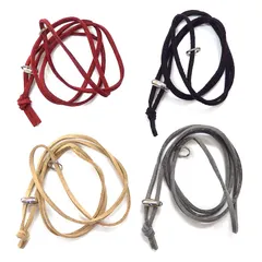 ペンダント用替え紐（約70cm）4色セット マルカン・留め金具付き