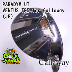 【中古】ユーティリティ キャロウェイ PARADYM UT VENTUS TR5 for Callaway(JP) SR 24 ユーティリティ カーボンシャフト おすすめ メンズ 右 [7796]