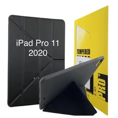 iPad Pro11 2020/2021用 ケースとナノフィルム セットブラック
