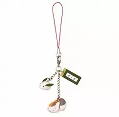 【中古】ストラップ(キャラクター) ニャンコ先生＆雪うさぎ ストラップ 「一番くじ 夏目友人帳～本屋玉手箱～」 G賞