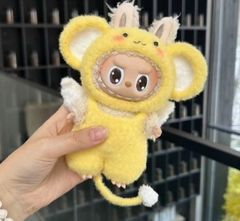 新品 2点セットウサギ仮装labubuラブブぬいぐるみ服17cm着せ替え