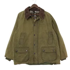 90年代 イングランド製 Barbour バブアー BEDALEビデイル オイルドジャケット オリーブ(メンズ C40/122CM)中古 古着 A4698