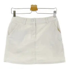 サイズ：61 23区GOLF ニジュウサンクゴルフ  ストレッチスカート コーデュロイ  ホワイト系 [240101232949]# ゴルフウェア レディース ストスト