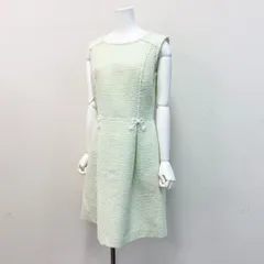 美品 Rene ツイード ワンピース ルネツイードワンピースrene