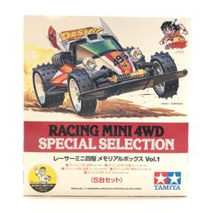 〇TAMIYA プラモデル 1/32 レーサーミニ四駆 メモリアルボックス VoL.1(5台セット) [94547] 外箱開封品