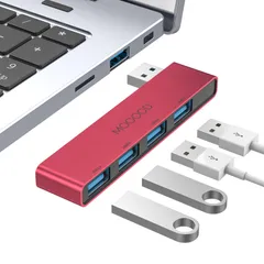 【人気商品】Pro Mini、iMac、Surface Pro、Mac USBポートエクスパンダノートパソコン、PC、MacBook、Mac ノートパソコン用USBハブノートマルチポートアダプタ USBスプリッタ USBハブ3.0 MOGOOD