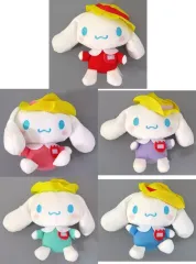 【中古】ぬいぐるみ 全5種セット 幼稚園ぬいぐるみ 「シナモロール」