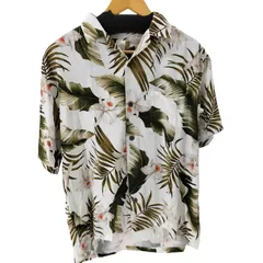 ユーズドフルギ USED古着 {{PARADISE SPORTSWEAR}} MADE IN USA 総柄 S/S レーヨンアロハシャツ メンズ import：M 