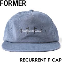 スナップバックキャップ 帽子 FORMER フォーマー RECURRENT F CAP FHW-25202 25SU日本代理店正規品
