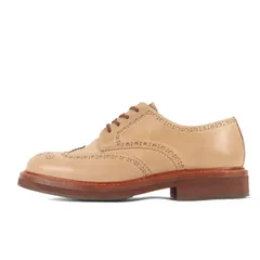 BRUNELLO CUCINELLI ブルネロクチネリ サイズ:40 ウイングチップ レザー シューズ / メダリオン ベージュ イタリア製 革靴 【メンズ】のサムネイル