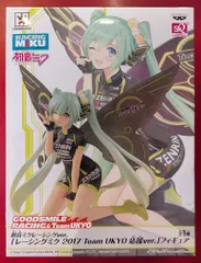バンプレスト 初音ミクレーシングver. レーシングミク 2017 teamukyo 応援ver. フィギュア 全1種