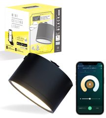 【特価セール】LED一体型 (ブラック) 調光 調色 ダクトレール用 スマート電球 ミニシーリングライト スマートライト Alexa対応】エジソンスマート ダウンライト 【 専用リモコン対応
