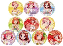 【中古】バッジ・ビンズ 全10種セット 缶バッジ 「五等分の花嫁∽ ガチャっと缶バッジ」 R賞