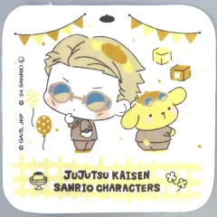 【中古】タオル・手ぬぐい 七海建人×ポムポムプリン ハンドタオル 「呪術廻戦 第2期 渋谷事変×サンリオキャラクターズ」