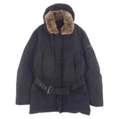 PEUTEREY ピューテリー ダウンジャケット 47283018 国内正規品 HURRICANE ハリケーン 襟ラビットファー カーキ系 色番961 S【中古】のサムネイル