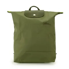 新品 ロンシャン LONGCHAMP リュックサック ル プリアージュ グリーン バックパック Mサイズ フォレスト