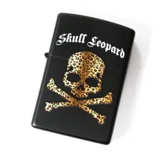 【Zippo】限定品／スカルフラットボトム02／シリアルNo.210レディース小物