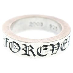 CHROME HEARTS (クロムハーツ) 6mm SPACER FOREVER 6mmスペーサーリング フォーエバーシルバー BCA337