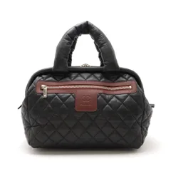 ❤︎シャネル コココクーン　ナイロン　キルティング　ハンドバッグ　ミニボストン❤︎ CHANEL 【新品同様】シャネル コココクーン ミニボストン トート