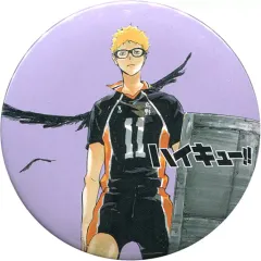 【中古】バッジ・ピンズ(キャラクター) 月島蛍(左手に盾) 「ハイキュー!! コレクション缶バッジ 第4弾」