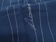 平和屋着物■上質な小紋　変わり縞　正絹　逸品　未使用　CAAM9580yc