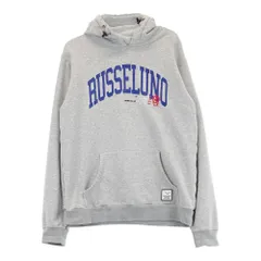 RUSSELUNO ラッセルノ スウェット パーカー グレー ６　XL相当 2025年最新】ラッセルノ パーカーの人気アイテム - メルカリ