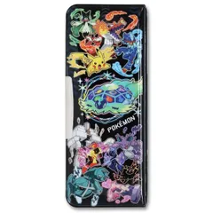 【ポケモン大集合 367729002】 筆箱 両面 箱型 ペンケース 男の子 ポケットモンスター ポケモン 鉛筆削り付き マグネット 筆入れ 両面開き 両開き キッズ 子供 小学生 小学校 一年生 キャラクター かわいい 入学準備