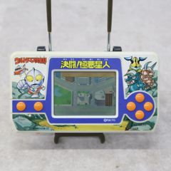取説有 美品 ゲームウォッチ  ウルトラマン クラブ 決闘！極悪星人 1989年 レトロ 液晶ゲーム】バンダイ ウルトラマン倶楽部 決闘!!極悪