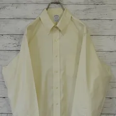 Brooks Brothers ブルックスブラザーズ 無地 長袖ボタンダウンシャツ BDシャツ 長袖シャツ ノンアイロン NONIRON 16 33 L 生成り オフホワイト クリーム THE ORIGINAL POLO SHIRT 20201201