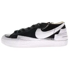 NIKE (ナイキ) ×sacai ×KAWS BLAZER LOW BLACK WHITE DM6443-001 サカイ カウズ ブレーザー ローカットスニーカー ブラック/ホワイト US8.5/26.5cm