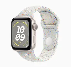 「新品」Apple Watch SE(第2世代) 40mm スターライトアルミニウムケース　GPSモデル MA9D4J/A-MC1V4FE/A