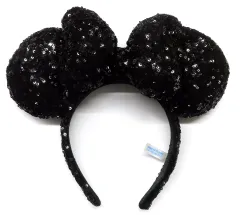 【中古】アクセサリー(非金属) ミニーマウス(ブラック/スパンコール) カチューシャ 「ディズニー」 東京ディズニーリゾート限定