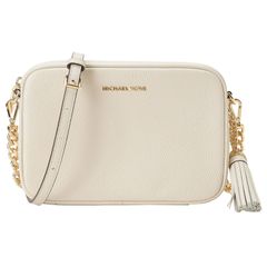 マイケルコース MICHAEL KORS カメラバッグ ショルダーバッグ クロスボディ ライトクリーム レディース JET SET MD CAMERA BAG 32F7GGNM8L 289