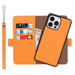 Pelanty for iPhone 14 Pro Max ケース カバー手帳型 iPhone 14Pro Max 背面ケース 分離式両用2way 取り外し自由 内蔵マグネット iPhone14Pro Max 携帯カバー 縄掛け 合成PUレザー +