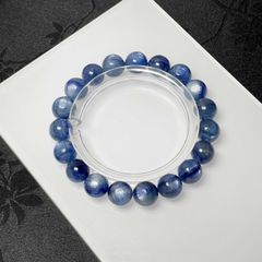 透明感⭐︎多色性が幻想的⭐︎アイオライト11mm天然石ブレスレット