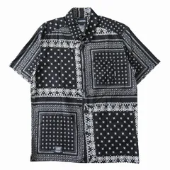 美品 NEIGHBORHOOD 半袖 オープンカラーシャツ バンダナ