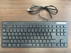 MO18 ELECOM キーボード 有線 USB接続 中古品
