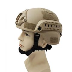 ミリタリー TMC AirFrame レプリカ ヘルメット DE COMTAC2・MC装備付