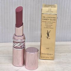 S96305 Yves saint Laurent イヴ・サンローラン ラブシャインキャンディ グロウバーム ルージュ 口紅 メイク 美容 化粧 美品
