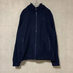 TOMMY HILFIGER ブルゾン 裏ボア ネイビー【メンズL】