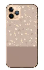 iPhone 17 Air ケース アイフォン17エアー スマホケース ハードケース 小花柄 お花 フラワー柄 フェミニン おしゃれ キレイ目 カラー01