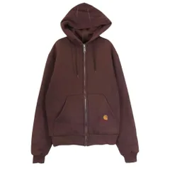 2024年最新】carhartt パーカー ブラウンの人気アイテム - メルカリ