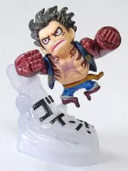 【中古】トレーディングフィギュア ルフィ(別カラー) デスクトップフィギュア 「一番くじ ワンピース ～麦わらの一味、航海の軌跡～」 J賞