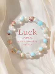 ジュエリー レディース ブレスレット ビーズ 1個 多用途 ランダム マットな 石ビーズ エラスティック ブレスレット、キャリア、愛、幸運のシンボル、お祭り、誕生日、ギフトに適しています