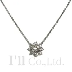 HARRY　WINSTON　ハリーウィンストン　サンフラワー　ミニ　ネックレス　PEDPNA003SF　PT950　ダイヤモンド約0.80ct　ブランドジュエリー　アクセサリー　ペンダント　プラチナ　ヒマワリ【中古】【74996】のサムネイル